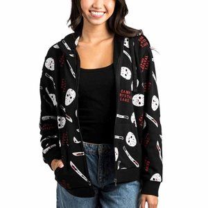 Bioworld - Friday the 13th Camp Crystal Lake Zip Up Hoodie